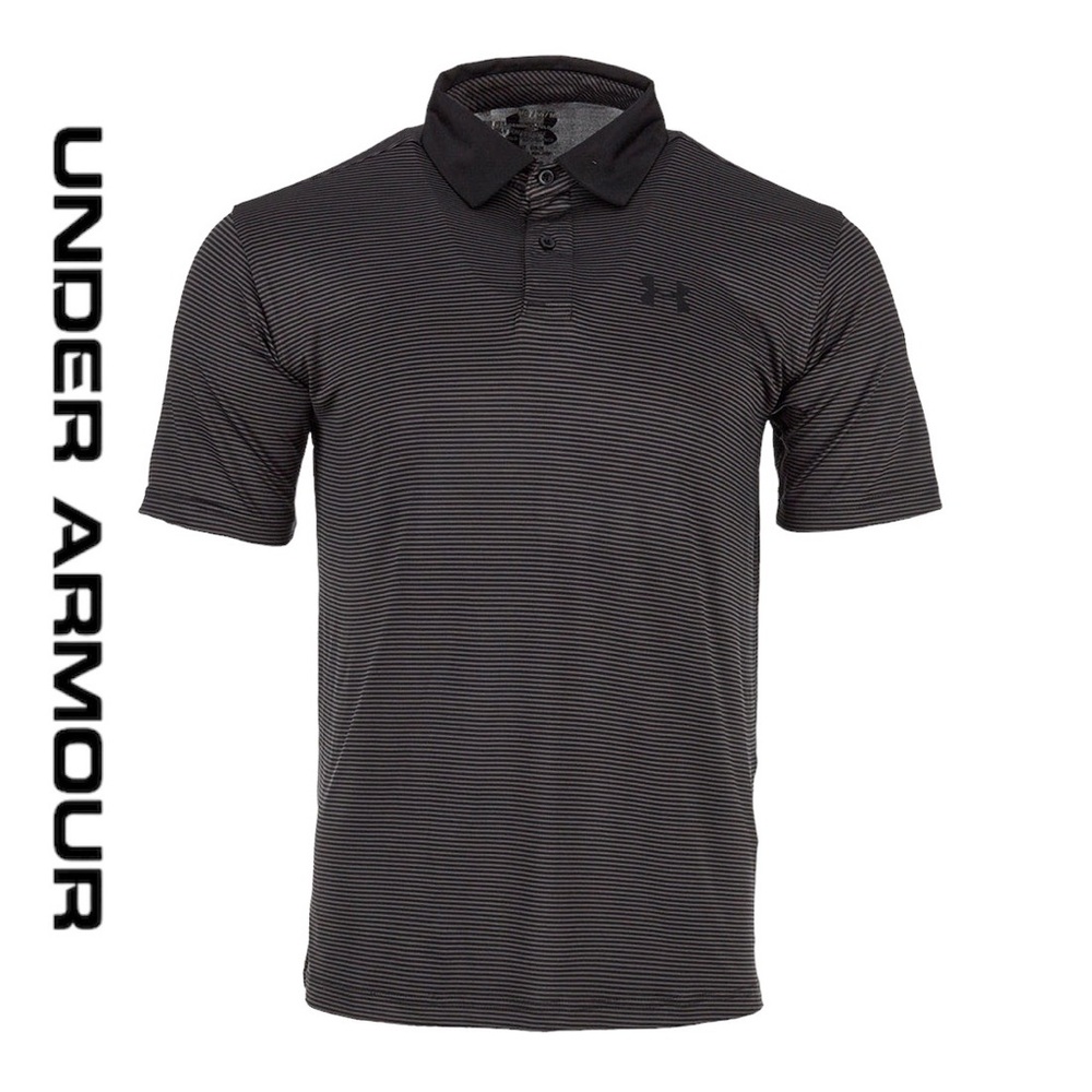 NWOT Under Armour Golf Men's Performance Stripe Polo